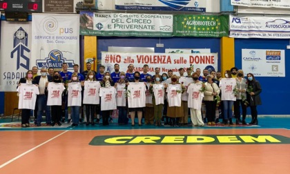 PALLAVOLO A3: OPUS SABAUDIA, BATTUTA D’ARRESTO CONTRO LECCE (VIDEO)