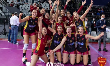 PALLAVOLO A1 FEMMINILE: ACQUA E SAPONE ROMA-BISONTE FIRENZE 3-1
