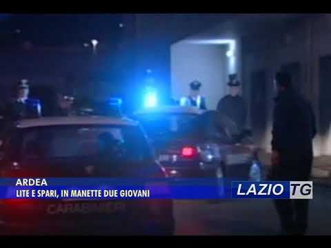 ARDEA: LITE E SPARI IN STRADA, DUE GIOVANI IN MANETTE