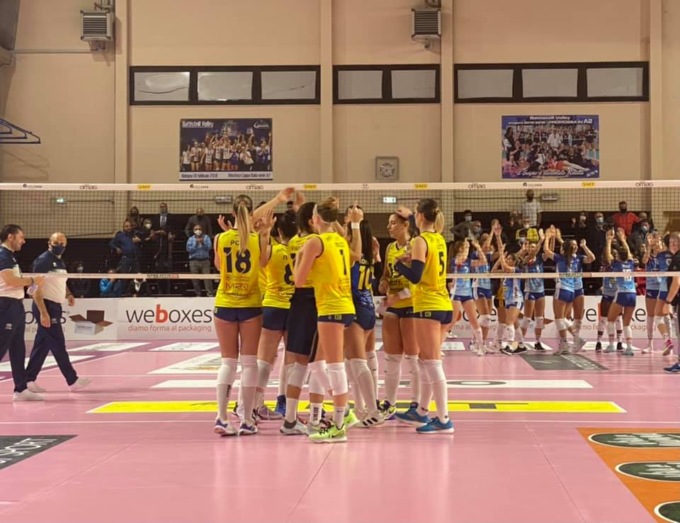 PALLAVOLO A2 FEMMINILE: MARIGNANO-ASSITEC SANT’ELIA 3-0(VIDEO)