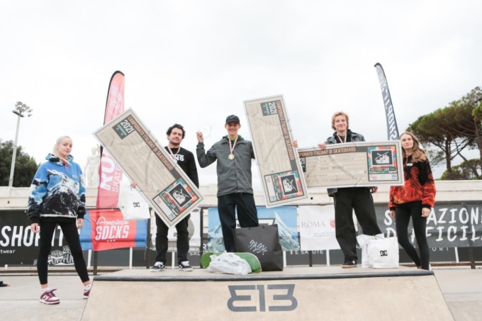 SKATEBOARDING: ASIA LANZI E AGUSTIN AQUILA, CAMPIONI ITALIANI