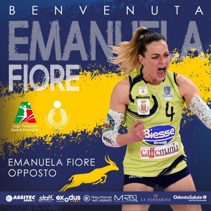 PALLAVOLO A2 FEMMINILE: ASSITEC SANT’ELIA, ARRIVA EMANUELA FIORE (VIDEO)