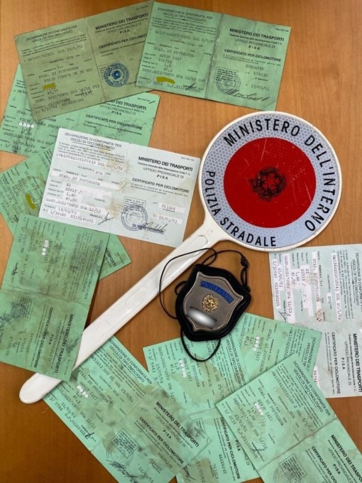 FROSINONE: FALSE IMMATRICOLAZIONI DI MOTO D’EPOCA