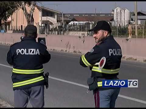 LATINA: SFRECCIA SULLA PONTINA A 170, MULTATO