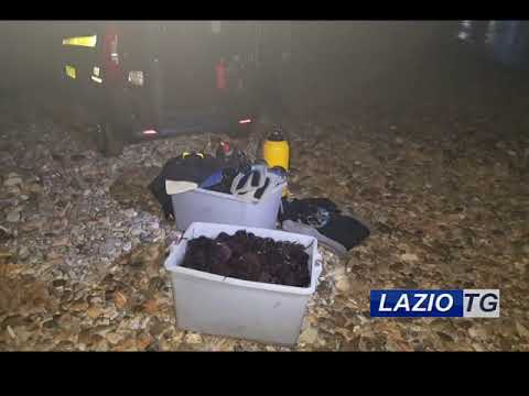 SANTA MARINELLA: DENUNCIATI DUE PESCATORI DI FRODO (video)