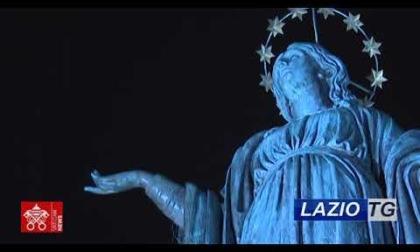 8 DICEMBRE: IL PAPA RENDE OMAGGIO ALL'IMMACOLATA