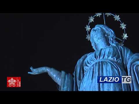 8 DICEMBRE: IL PAPA RENDE OMAGGIO ALL’IMMACOLATA