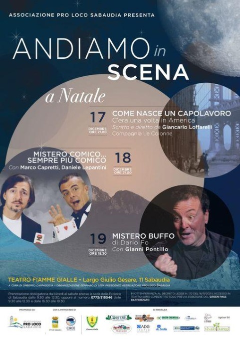 SABAUDIA: SPETTACOLO TEATRALE CON “ANDIAMO IN SCENA”