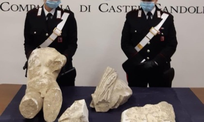ROMA: RINVENUTI REPERTI SCULTORI DI RILEVANTI INTERESSE ARCHEOLOGICO