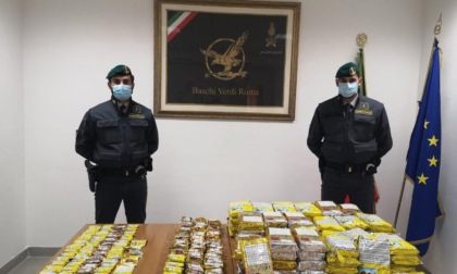 ROMA: MAXI SEQUESTRO DI DROGA, UN ARRESTO