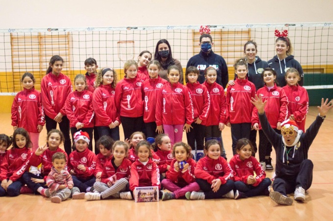 MINIVOLLEY: FESTA DI NATALE CON LA FUTURA TERRACINA (VIDEO)