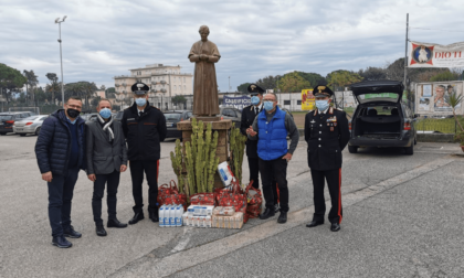 FORMIA: I DONI DEI CARABINIERI ALLA CARITAS