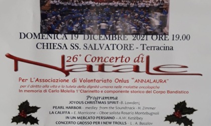 TERRACINA: DOMENICA IL CONCERTO DI NATALE (VIDEO)