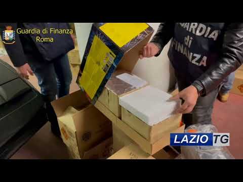 GUIDONIA: SEQUESTRATA UNA TONNELLATA DI FUOCHI ILLEGALI