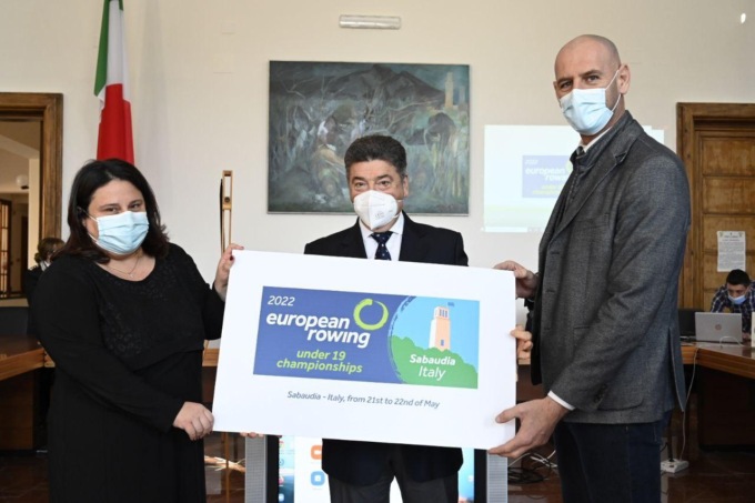 CANOTTAGGIO: SABAUDIA, PRESENTATO IL LOGO DEGLI EUROPEI UNDER 19 (VIDEO)
