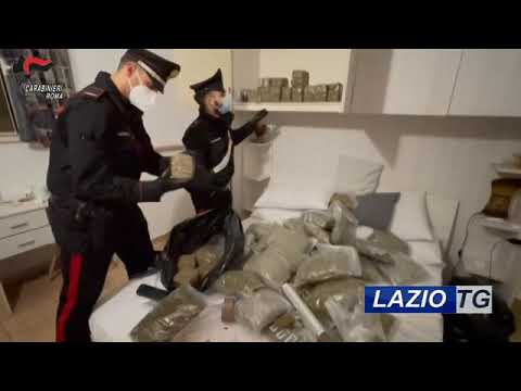 ROMA: SEQUESTRATI OLTRE 70 CHILI DI DROGA