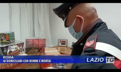 SANTA MARINELLA: BOMBE E MORTAI IN CASA, DENUNCIATO