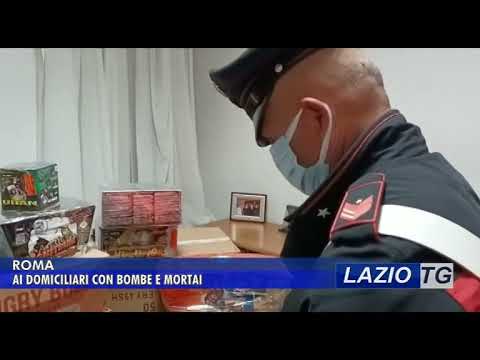 SANTA MARINELLA: BOMBE E MORTAI IN CASA, DENUNCIATO
