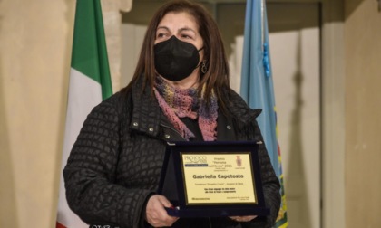 FONDI: GABRIELLA CAPOTOSTO, "PERSONA DELL'ANNO 2021". (VIDEO)