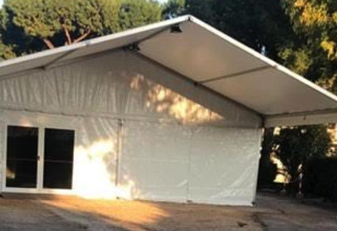 FORMIA: COVID, INAUGURATA LA TENSOSTRUTTURA (video)