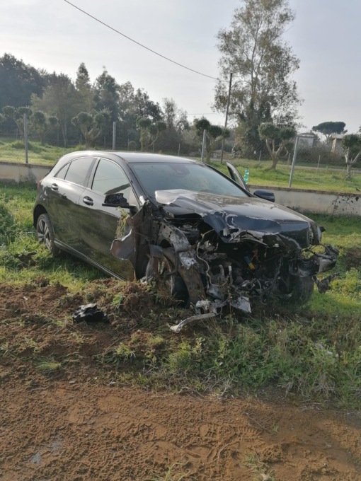 TERRACINA: INCIDENTE STRADALE SULLA PONTINA (VIDEO)