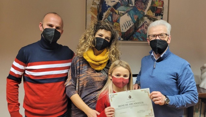 FONDI: IRENE DE ARCANGELIS, UN PREMIO PER LO ZECCHINO D’ORO (VIDEO)
