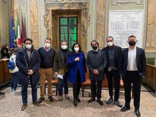 ALBANO LAZIALE: VIA FRANCIGENA DEL SUD, LA FIRMA (VIDEO)