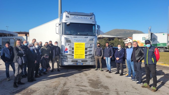 FONDI: IL SINDACO INCONTRA GLI AUTOTRASPORTATORI (VIDEO)