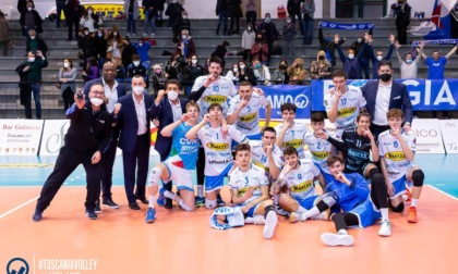 PALLAVOLO A3: COPPA ITALIA, TUSCANIA BATTE PALMI E VA IN SEMIFINALE
