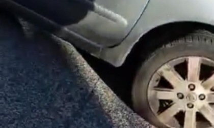 ROCCA DI PAPA: TAGLIATE LE GOMME A 100 AUTO