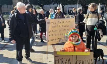 TERRACINA: IN PIAZZA GARIBALDI PER DIRE "NO" ALLA GUERRA