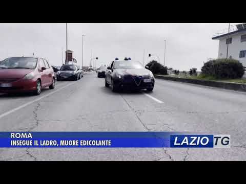 ROMA: INSEGUE LADRO, MUORE EDICOLANTE