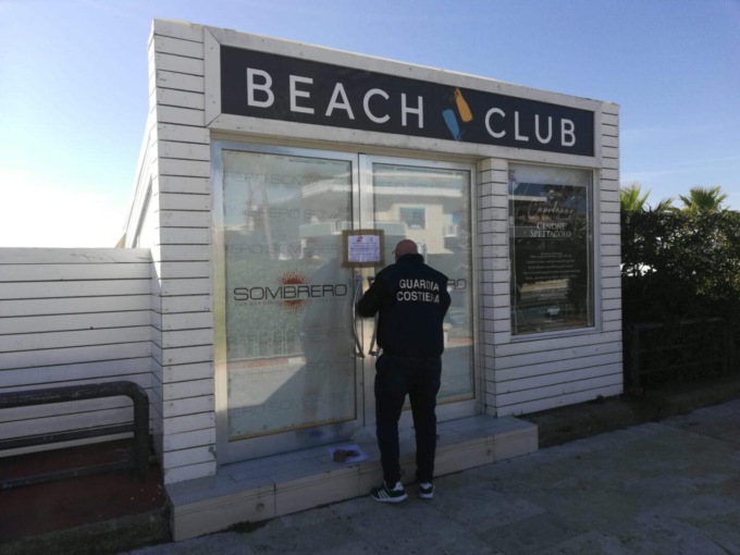 TERRACINA: SEQUESTRATO IL COMPLESSO BALNEARE “SOMBRERO” (VIDEO)