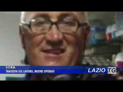 SORA: TRAGEDIA SUL LAVORO, MUORE OPERAIO