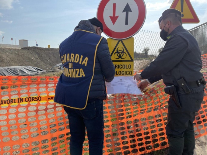 ALBANO LAZIALE: SEQUESTRATA DISCARICA ABUSIVA