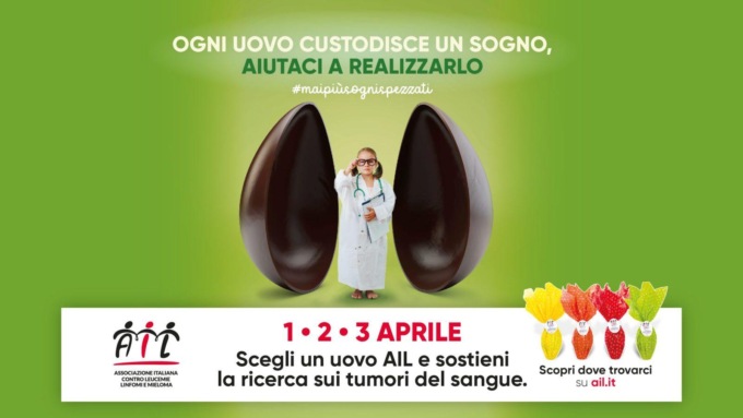 REGIONE: TORNANO LE UOVA DI PASQUA DELL’AIL
