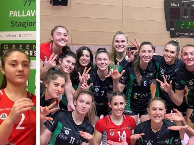 PALLAVOLO: LA FAVOLA DI AURORA, DA SPERLONGA A SASSUOLO