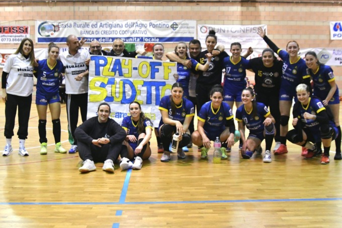 PALLAMANO A1 FEMMINILE: PONTINIA AI PLAY OFF IN ANTICIPO