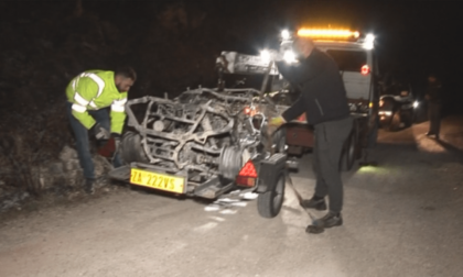 FORMIA: QUAD PRECIPITA PER OLTRE CENTO METRI