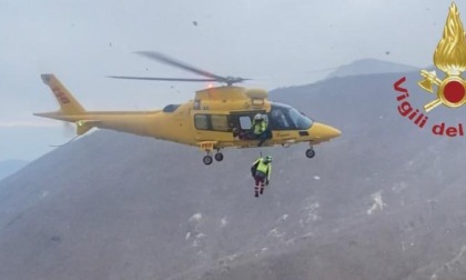 COLLEPARDO (FR): I VIGILI DEL FUOCO SALVANO ESCURSIONISTA