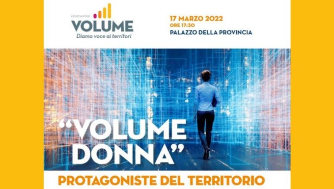 FROSINONE: “VOLUME DONNA”, L’INIZIATIVA