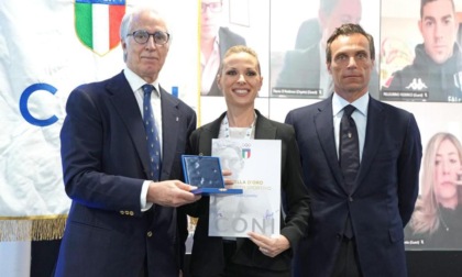 ROMA: LAURA LUNETTA LA MEDAGLIA D'ORO DEL CONI