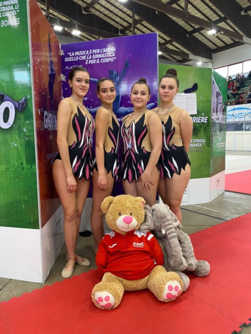 GINNASTICA RITMICA: PODIO PER LE ATLETE PONTINE