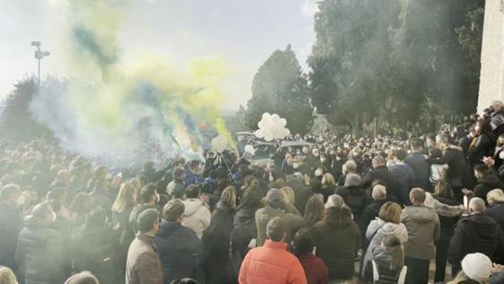 BASSIANO: I FUNERALI DI MATTEO PIETROSANTI