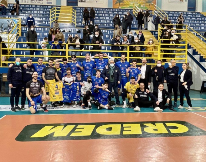 PALLAVOLO: SERIE A3, VINCE SABAUDIA, PERDE TUSCANIA