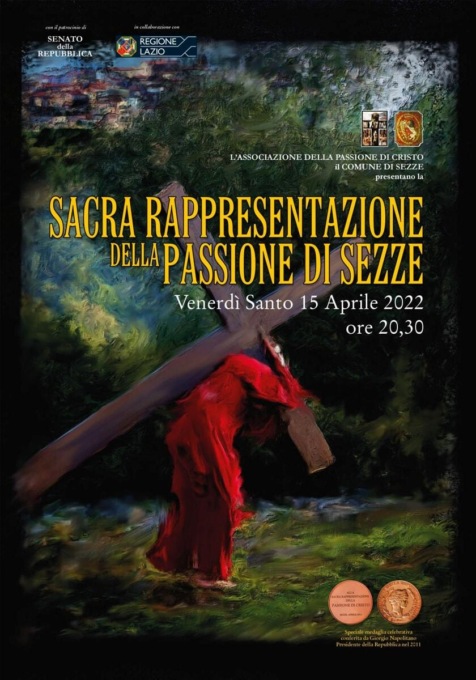 SEZZE: TORNA LA PASSIONE DI CRISTO