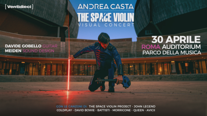 ROMA: CRESCE L’ATTESA PER IL CONCERTO DI ANDREA CASTA