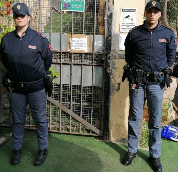 ROMA: CHIUSO LOCALE A TESTACCIO