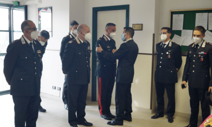TERRACINA:CARABINIERI, LA VISITA DEL COMANDANTE PROVINCIALE D'ALOIA