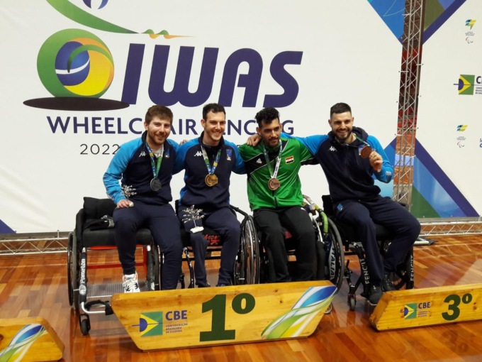 SCHERMA: MEDAGLIE LAZIALI IN COPPA DEL MONDO PARALIMPICA